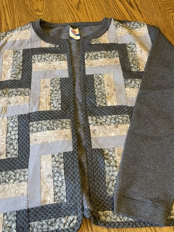 Quilted Sweatshirt